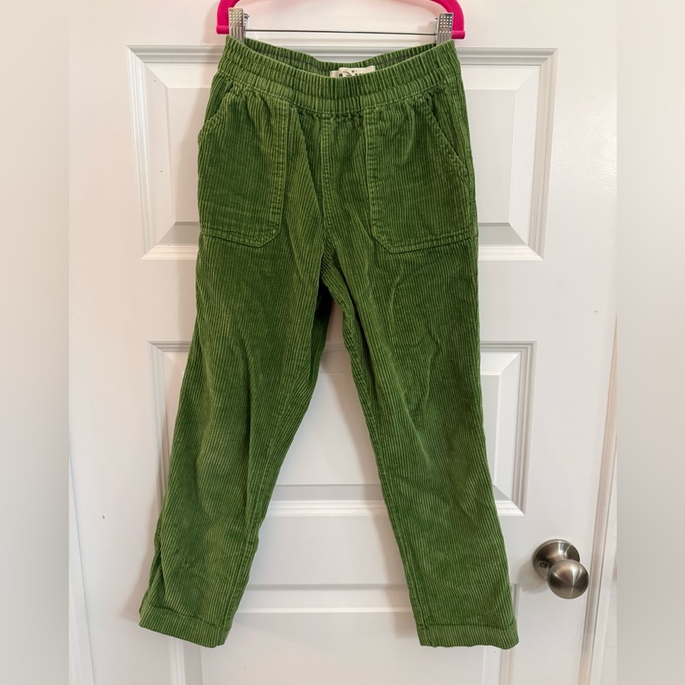 Mini Boden Green Corduroy Kids Trousers